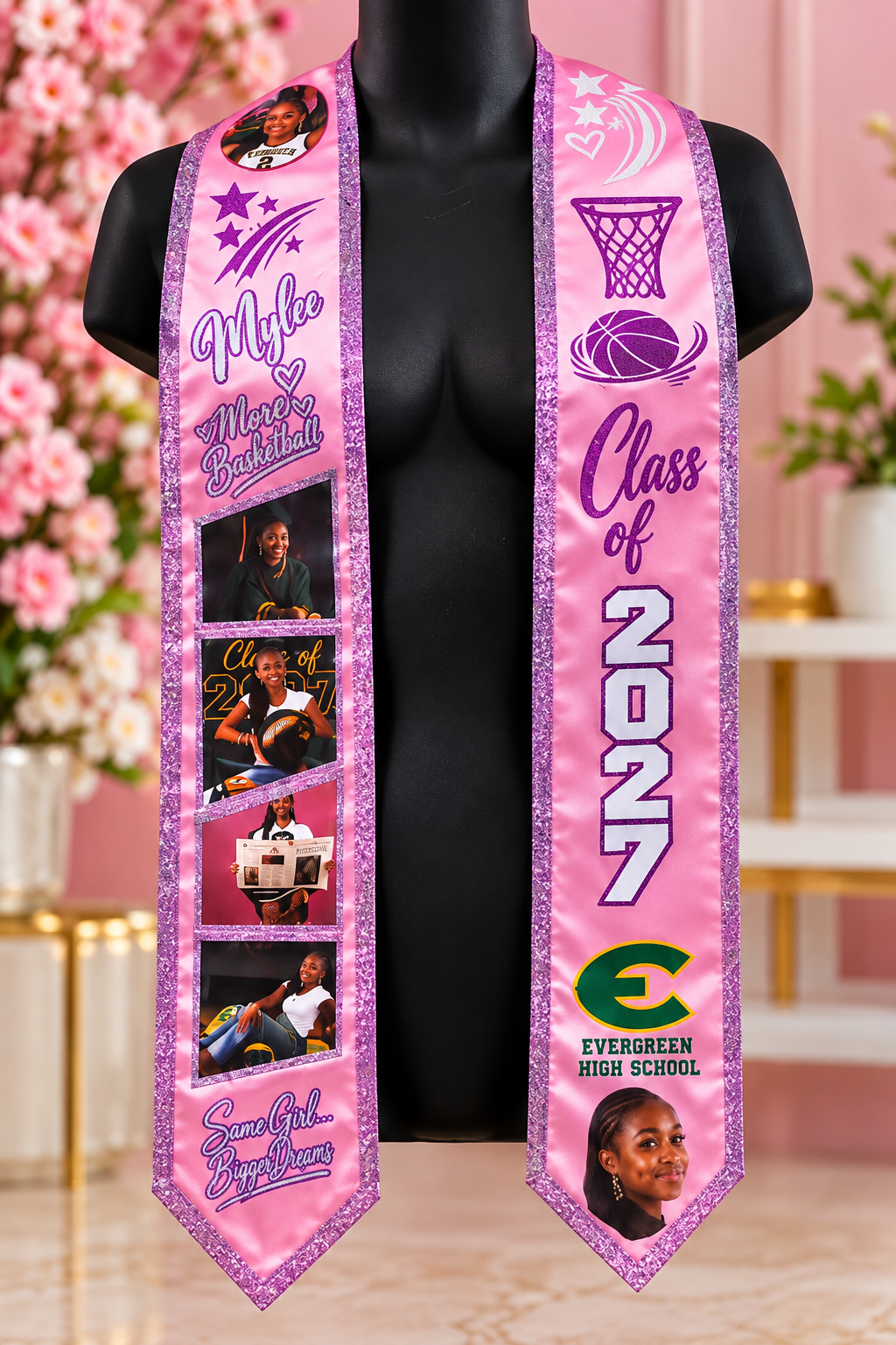 Custom Graduation Stole